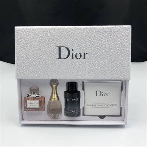 dior miniature perfume set|christian dior perfume sampler set.